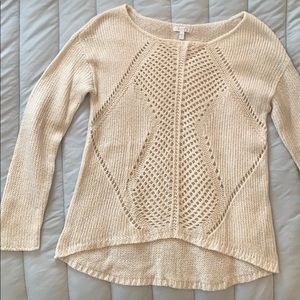 Size Medium off-white Delilah’s Sweater